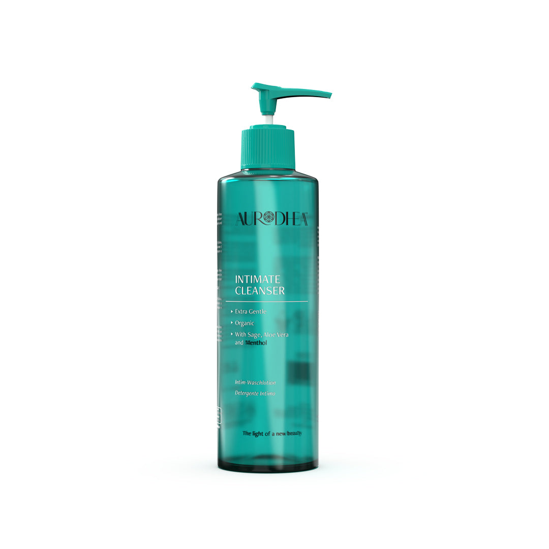 Gel intime extra-doux au Menthol, Aloe vera et Extrait de sauge